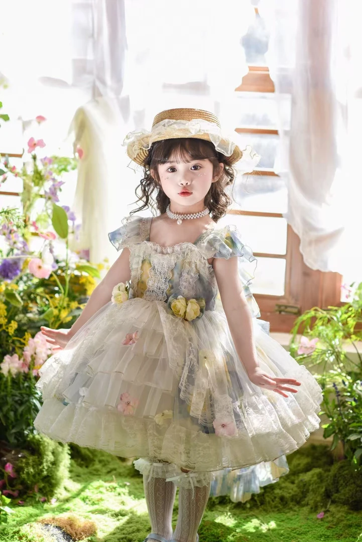 【SOPHIES苏菲亚公主裙】女童中小童高定蛋糕裙礼服-绿野仙踪