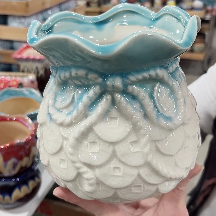 陶瓷陶瓷多肉植物花盆