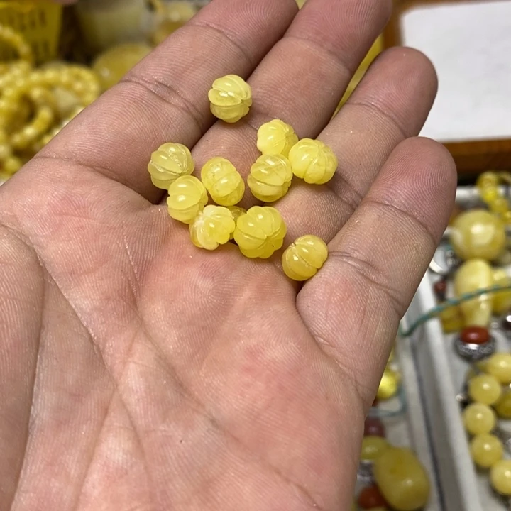 蜜蜡银S925镶嵌裸石多样性发货其二