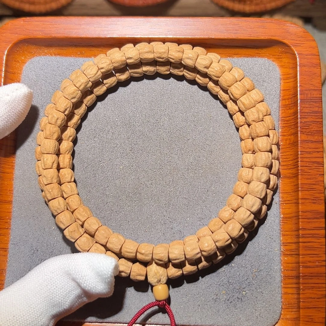 柏香籽/百香籽吊坠红油皮方块顺6.5+