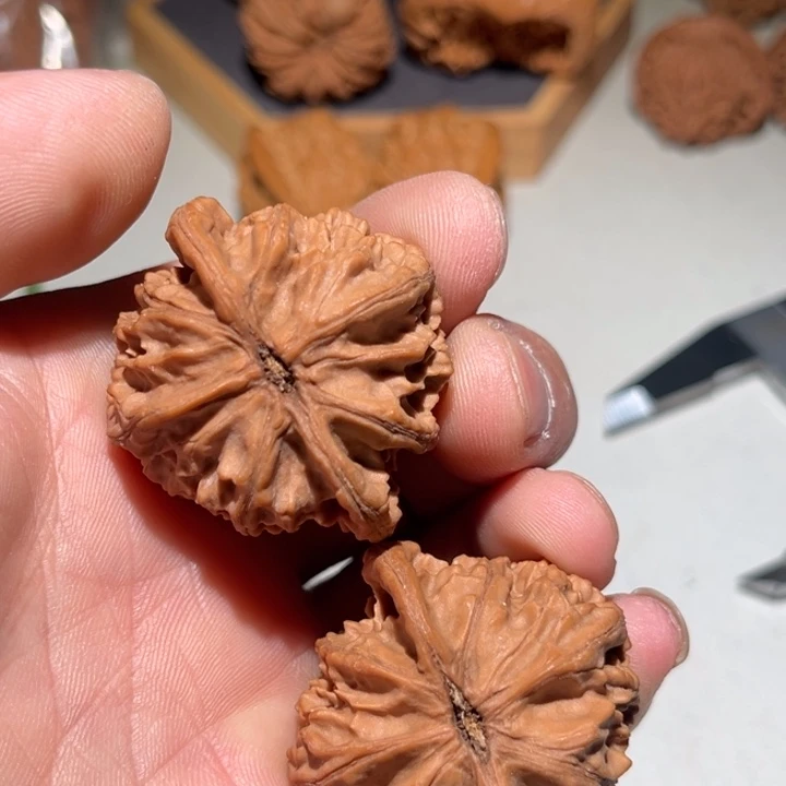 h***m文玩核桃把件41血灯笼