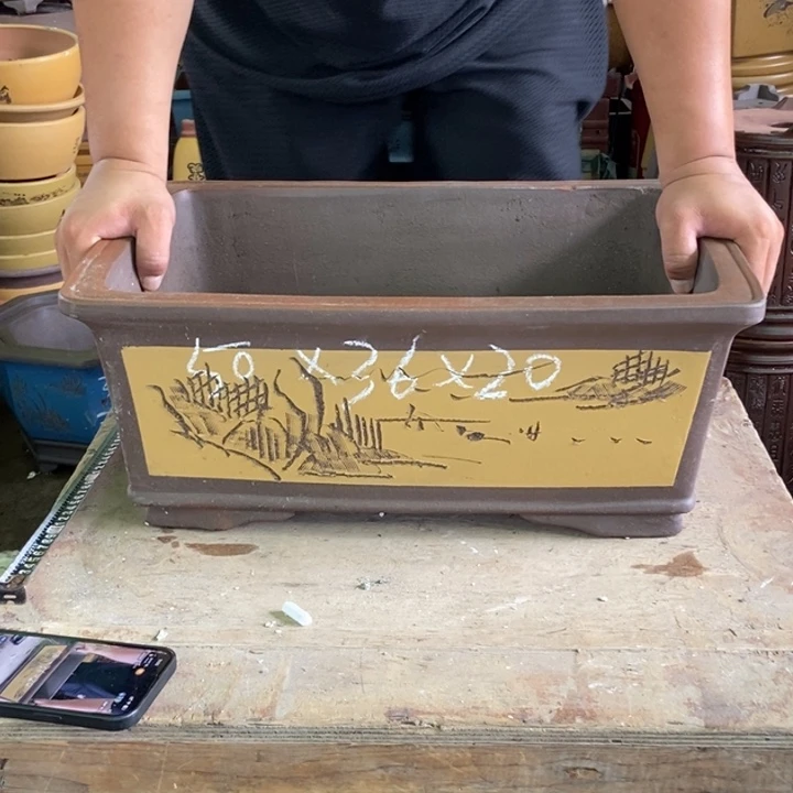 紫砂花盆紫砂紫砂
