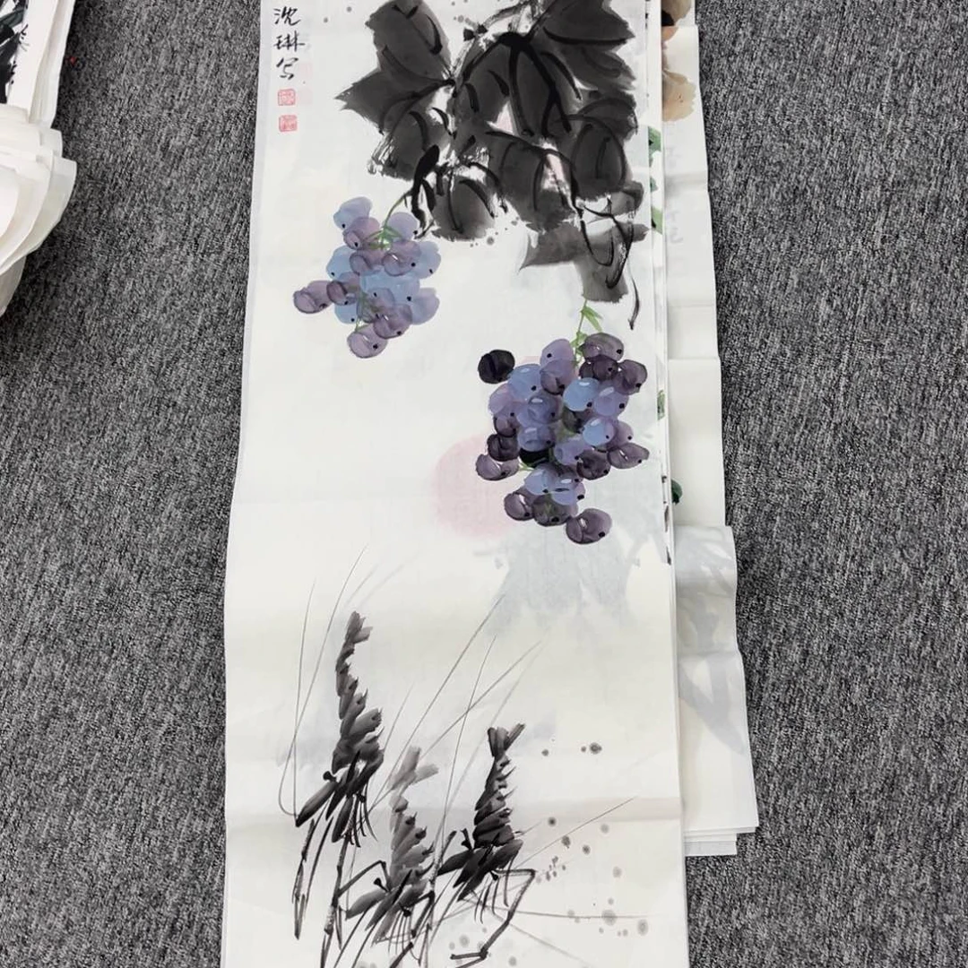 国画江****香绘画艺术作品展2套