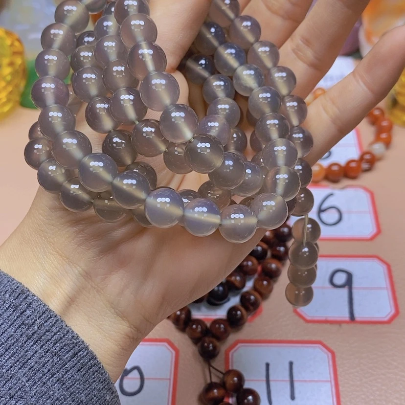 【闪购商品】玛瑙/玉髓颈饰未镶嵌冷**心