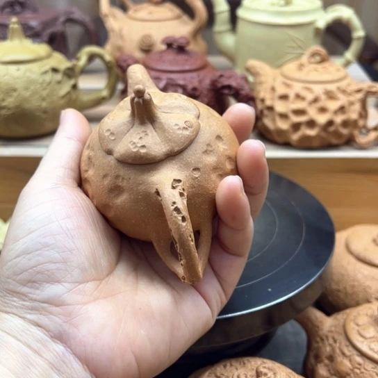 茶壶紫砂全手工制作