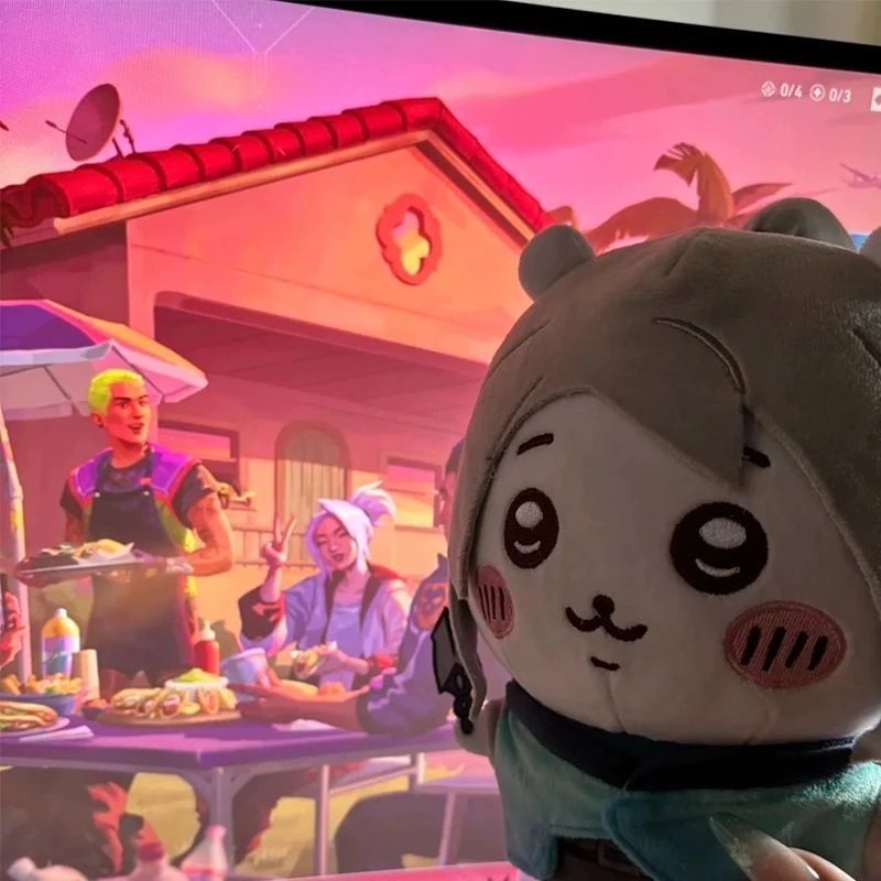 捷风吉伊娃娃超萌小小jeet无畏契约公仔乌萨奇小八瓦学弟礼物7926