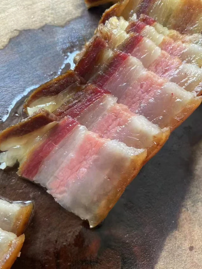五花肉.土猪肉●【低盐、柴火熏制】腊肉烟熏腊味腊货五花咸肉咸肉