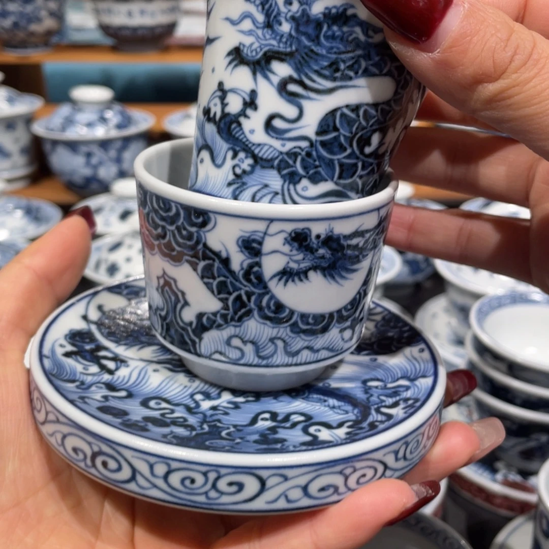 惠***表景德镇陶瓷手工手绘