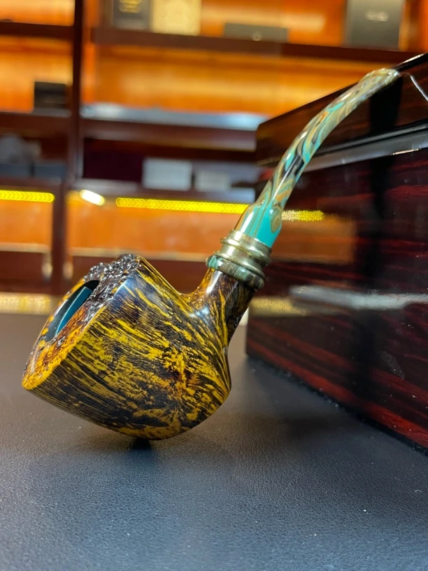 丹麦吉普森C3石楠木手工烟斗 内径22 斗深39.4