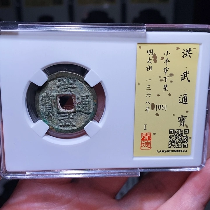 铜瀚海文物A洪武穿下星8034