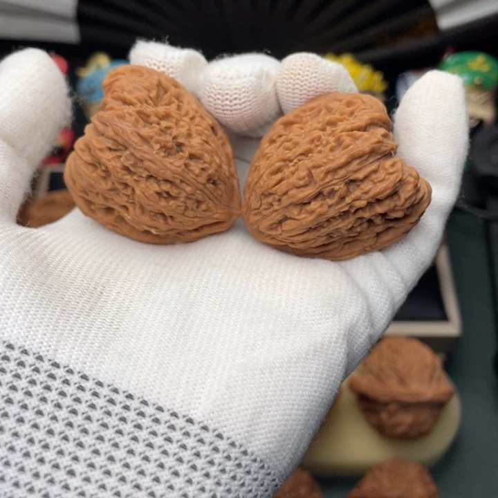 吊坠文玩核桃363539尺流水拉丝天使有黄福利