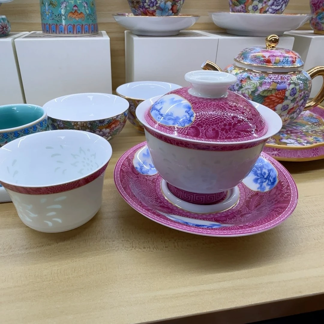 盖碗➕主人杯景德镇附近