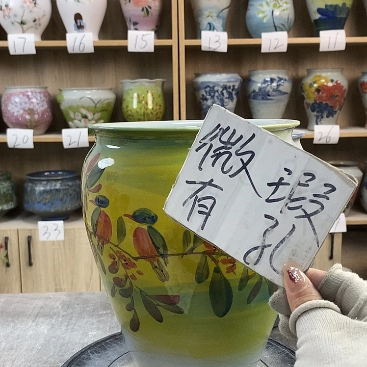 缸13xc景德镇陶瓷花盆