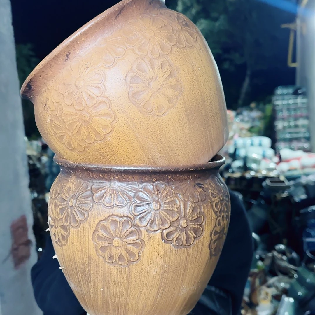 花盆紫砂高19口20