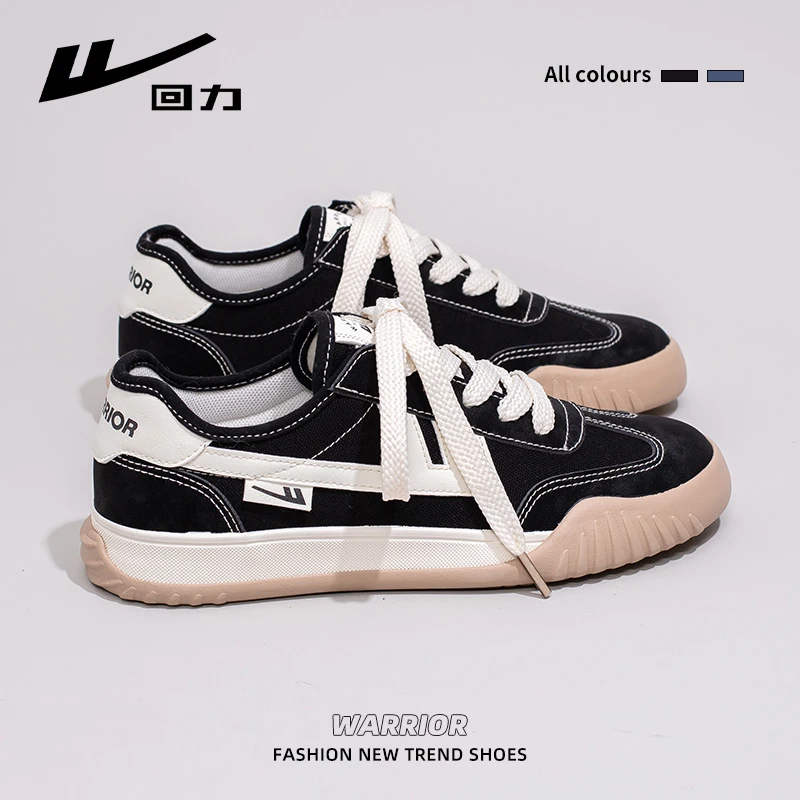 回力女鞋帆布鞋女2025春季新款原创软底百搭休闲鞋潮流运动板鞋女