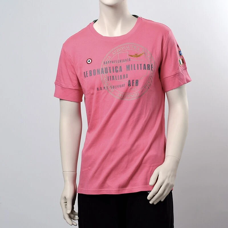 19轻奢大牌男短袖圆领T恤尾单剪标出口外贸尾货绣花薄款