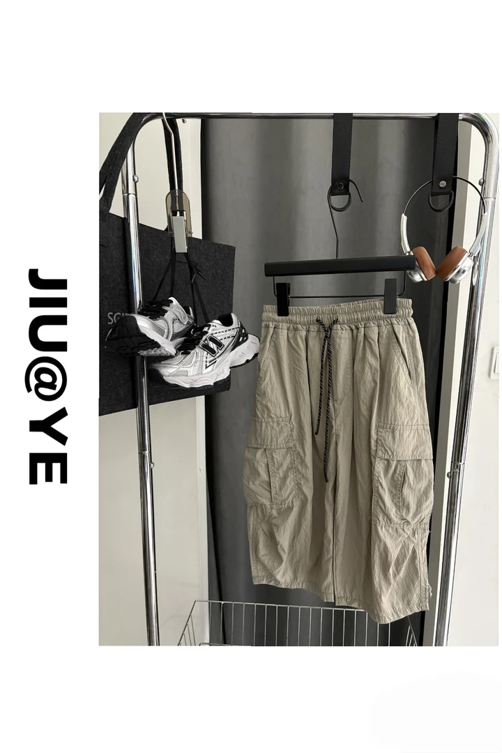 #258212     夏款工装6分裤