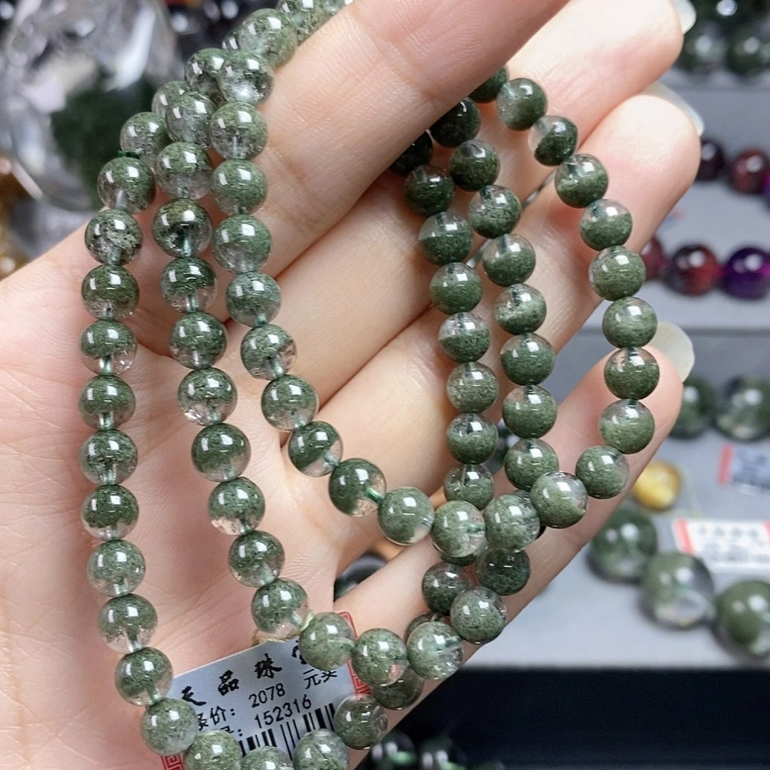 水晶手链未镶嵌绿幽灵152316