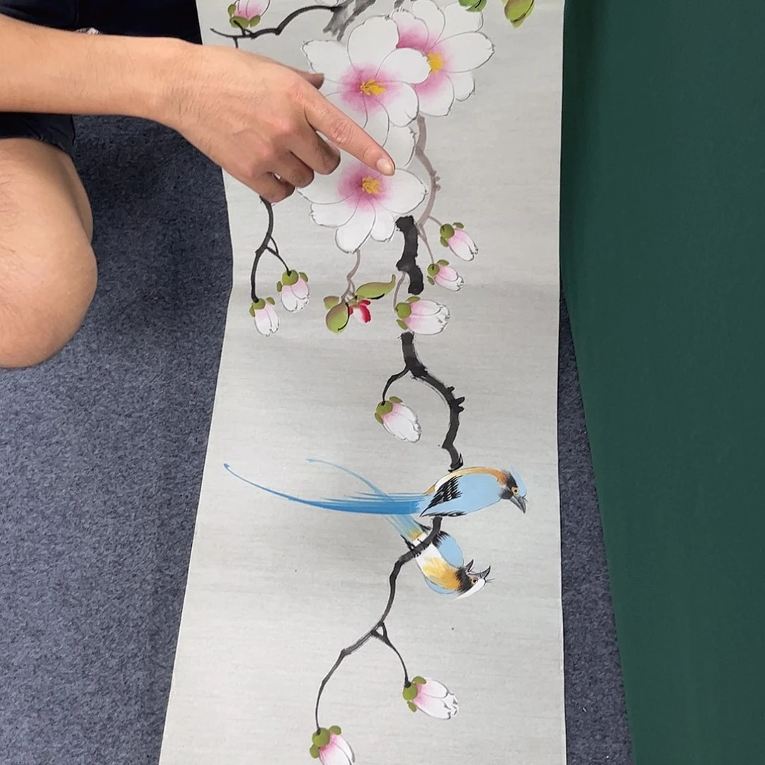 国画宣纸国画纯手绘作品