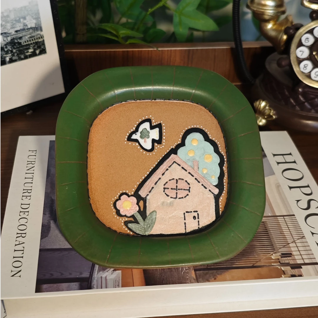 景德镇原创手工陶瓷盘