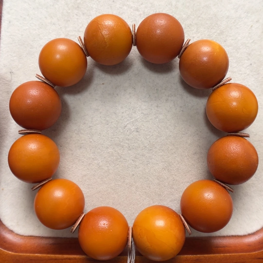 蜜蜡未镶嵌手串蜜蜡