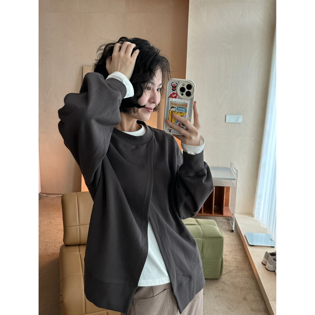 华吉言HUAJIYAN【趣多多】两片式套头卫衣