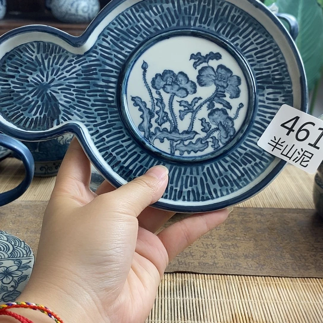 手工手绘青花陶瓷
