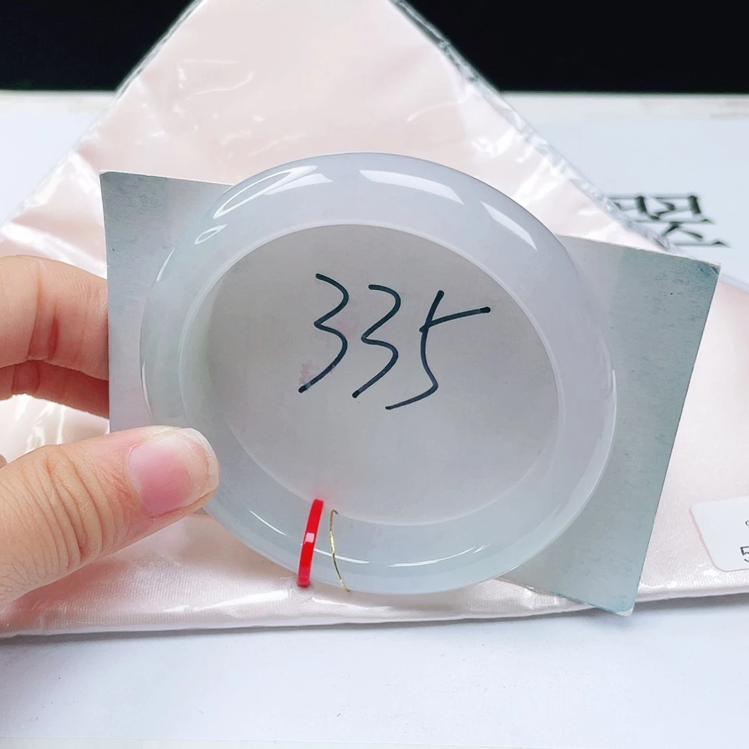 未镶嵌手镯翡翠55+正圈