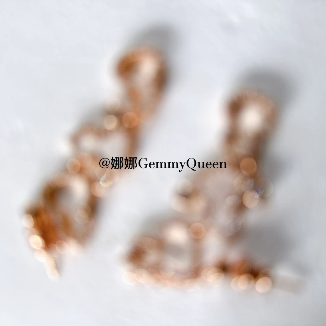 铜合金合成锆石耳饰 娜娜GemmyQueen耳环GQ07167