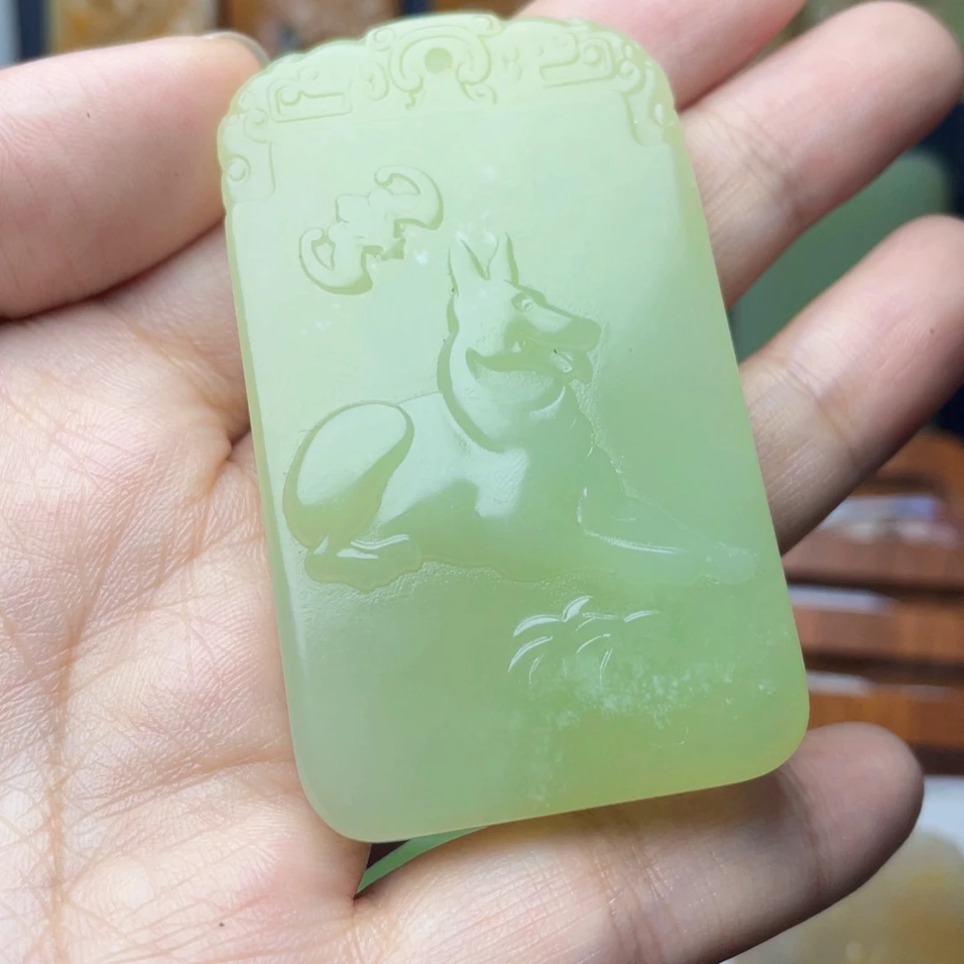 老*新疆昆仑山料牌形