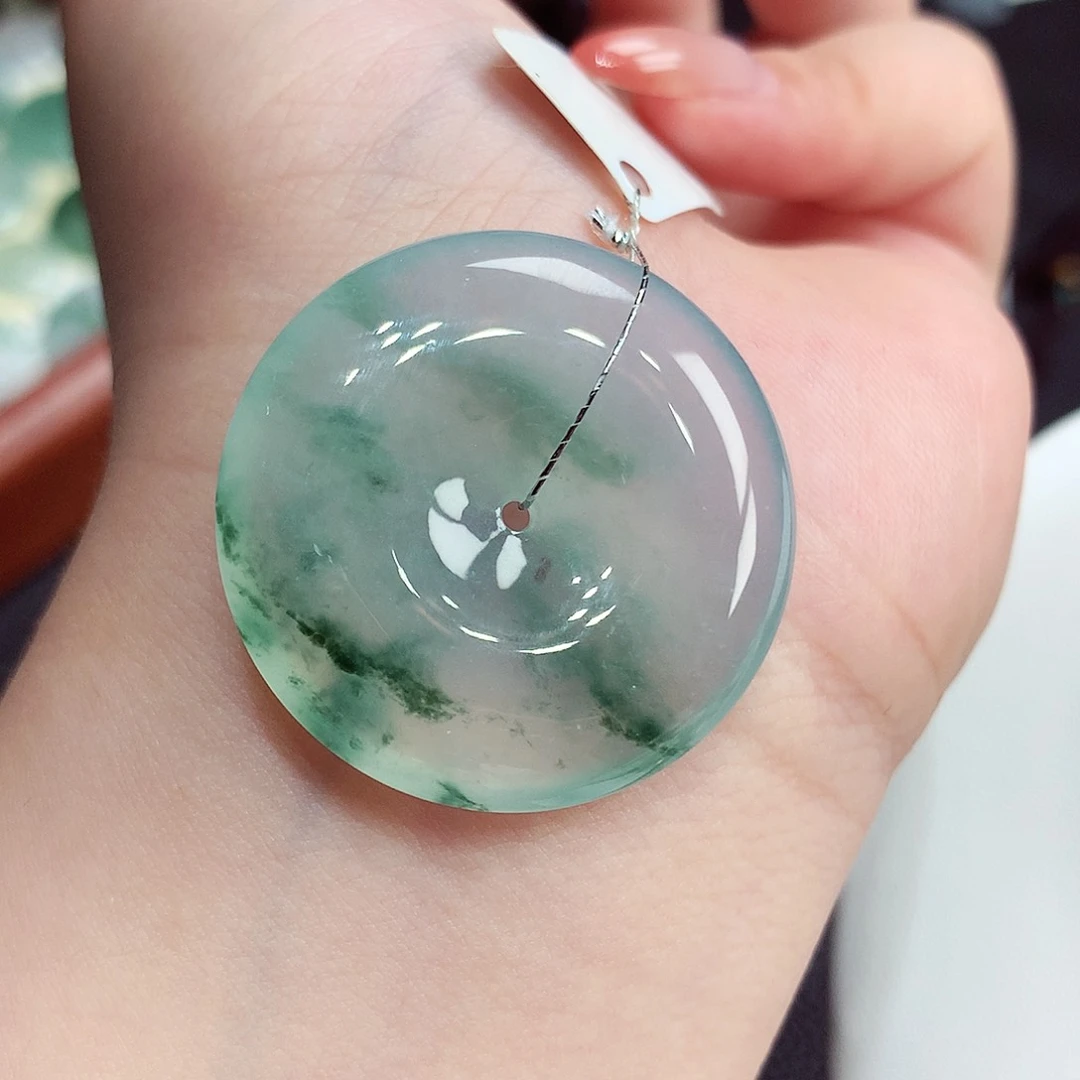 翡翠未镶嵌颈饰翡翠79，31.1/6