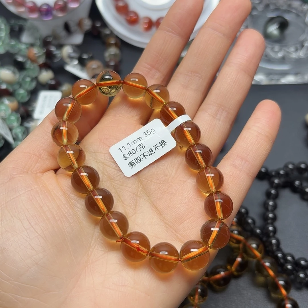 小***七未镶嵌水晶手链水晶