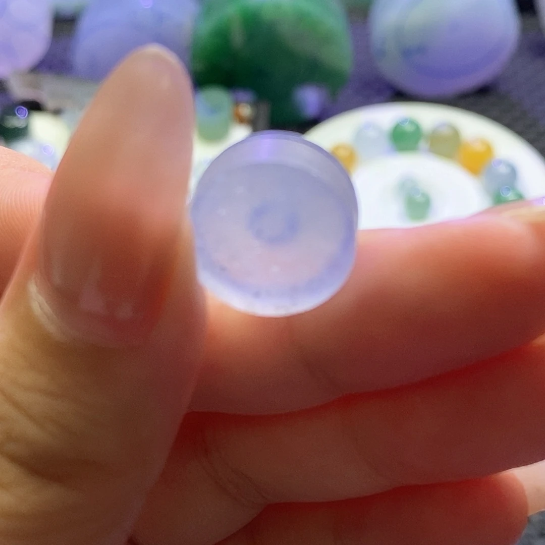 定制翡翠未镶嵌卡15扣子