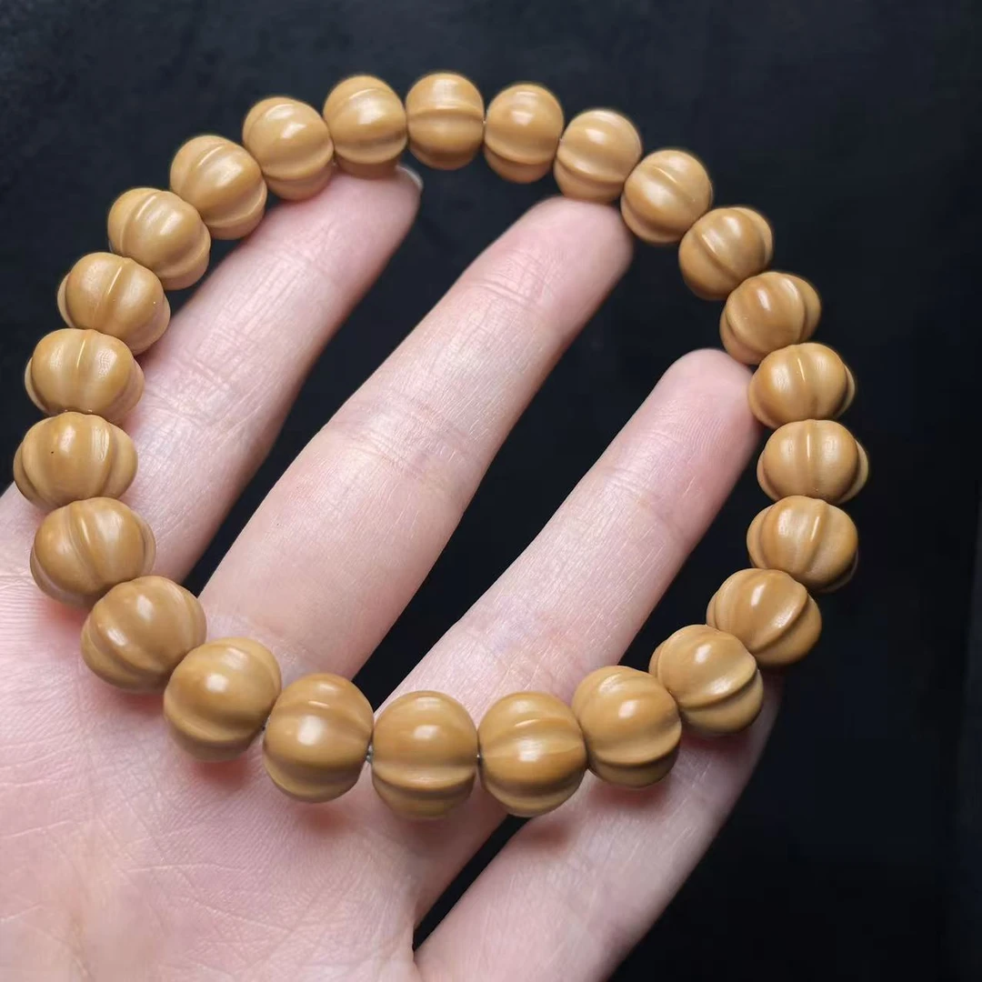 【刘云天专属】L0407 猴头亮面鲨鱼贝手串 10mm左右