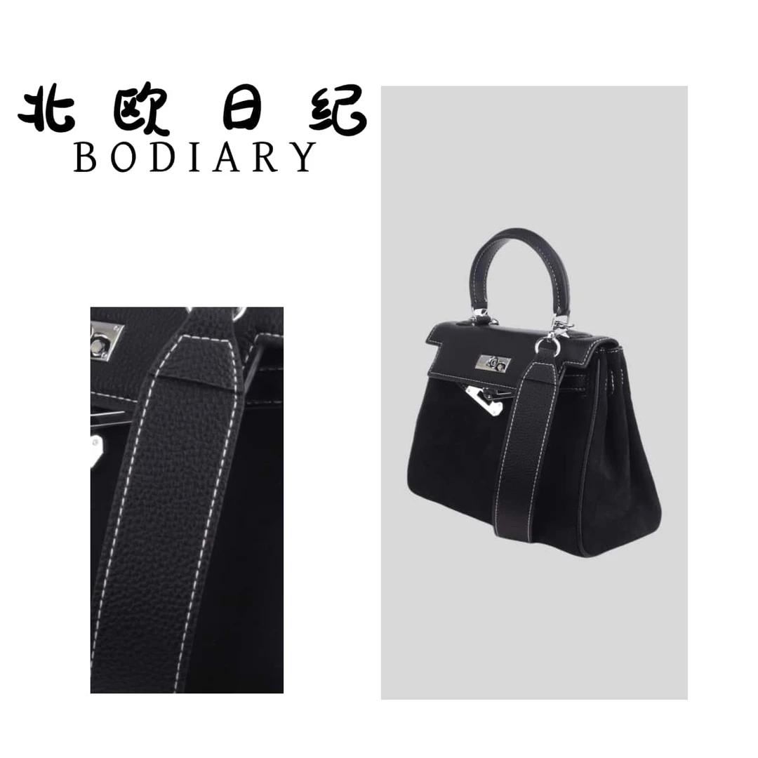北欧日纪8686-2-经典时尚手提单肩斜跨包包