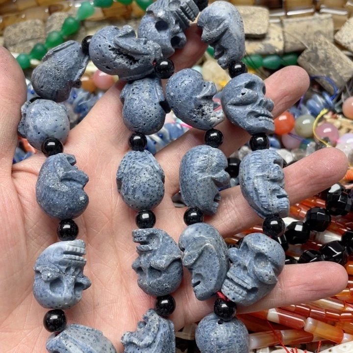 玛瑙/玉髓合金珠宝半成品米*莎拍2份95发一整条