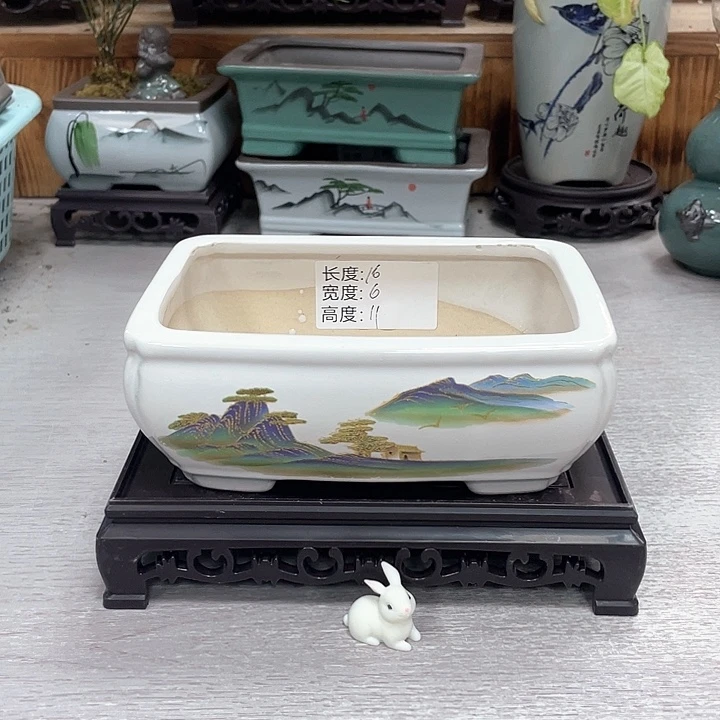 陶瓷花盆紫砂花盆