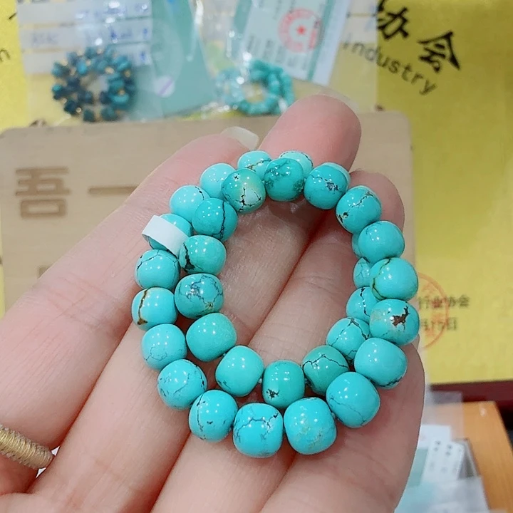 巧***巧绿松石未镶嵌配饰