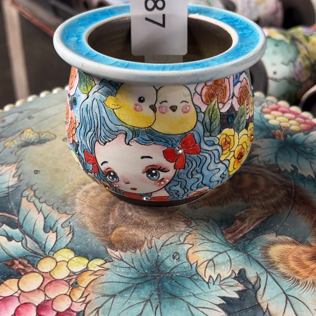 糖***包87多肉花盆   1个