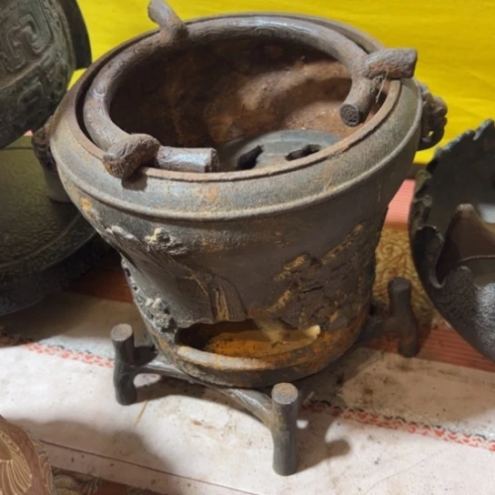 铁中古工艺品摆件