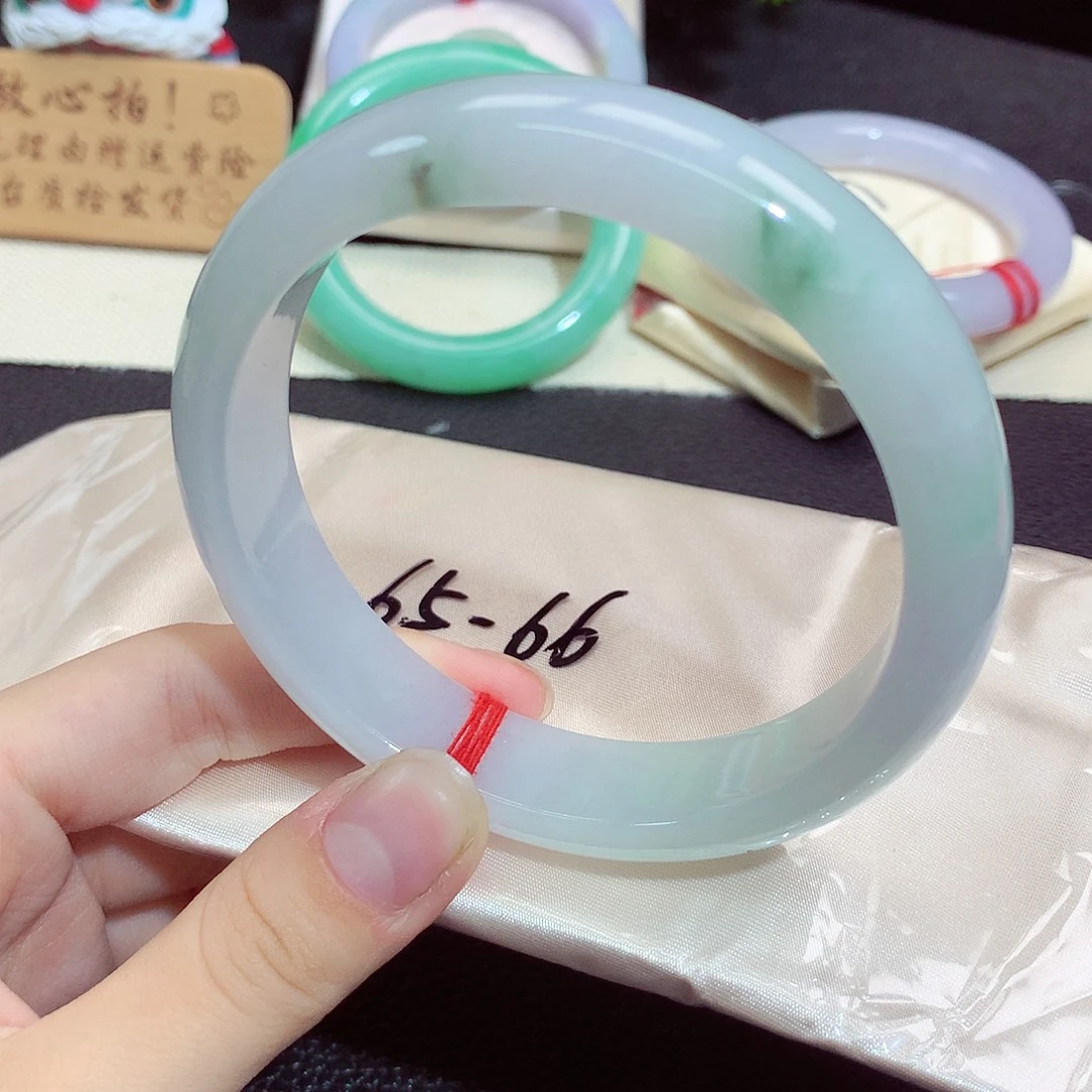 翡翠未镶嵌手镯1261