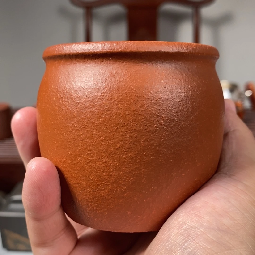 茶杯紫砂降坡泥主人杯
