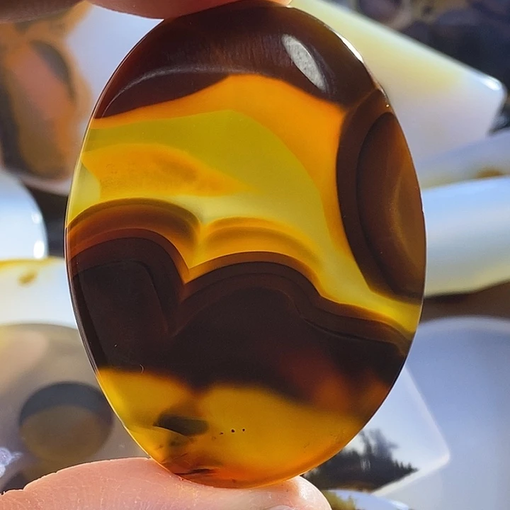 未镶嵌颈饰玛瑙/玉髓