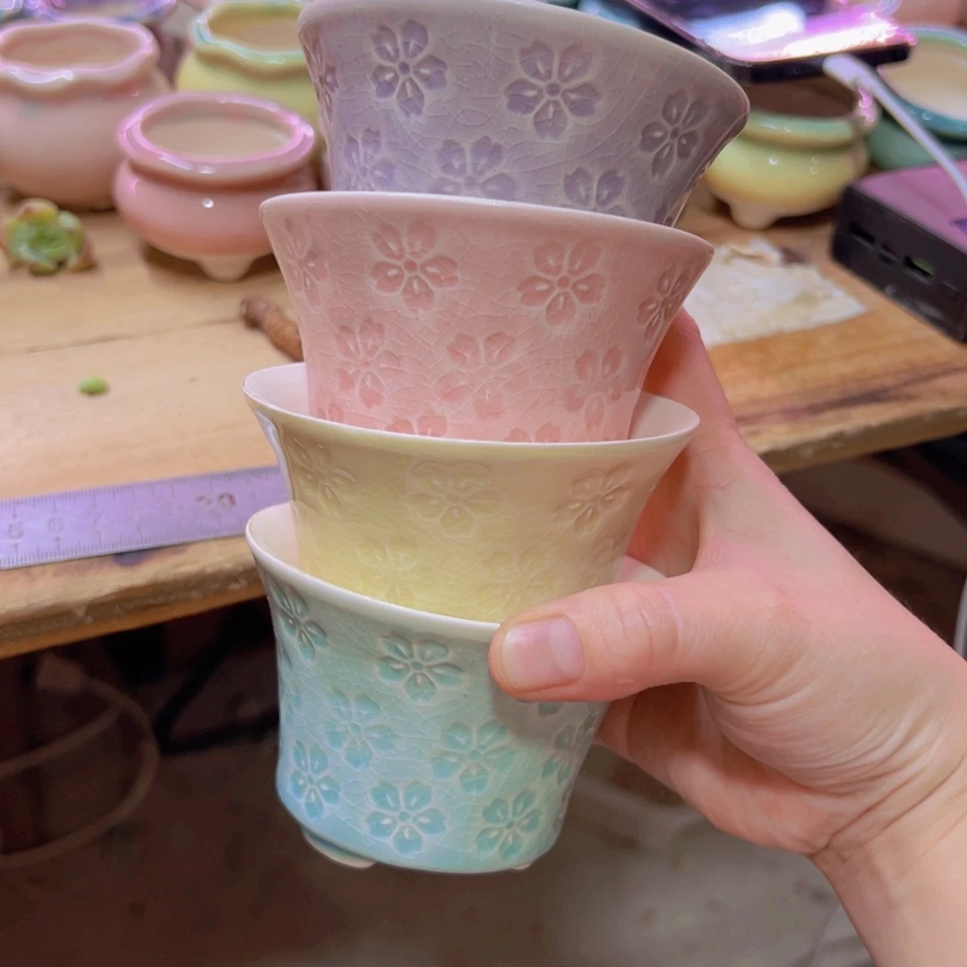 陶瓷花盆当场凑满12包邮