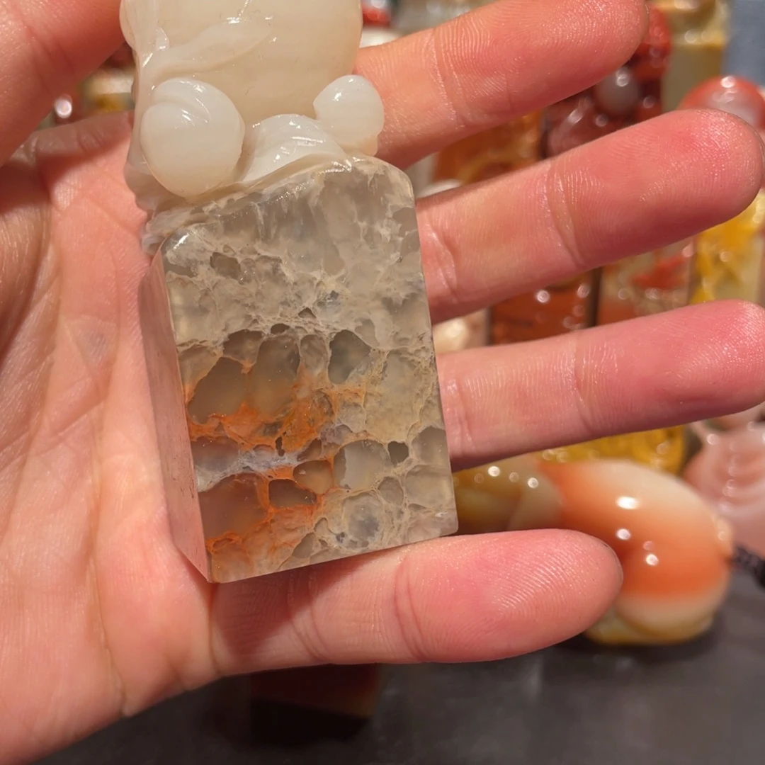 寿山石印石季*厂芙蓉石