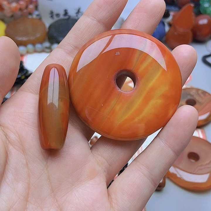 【闪购商品】未镶嵌玛瑙/玉髓珠宝半成品语**读