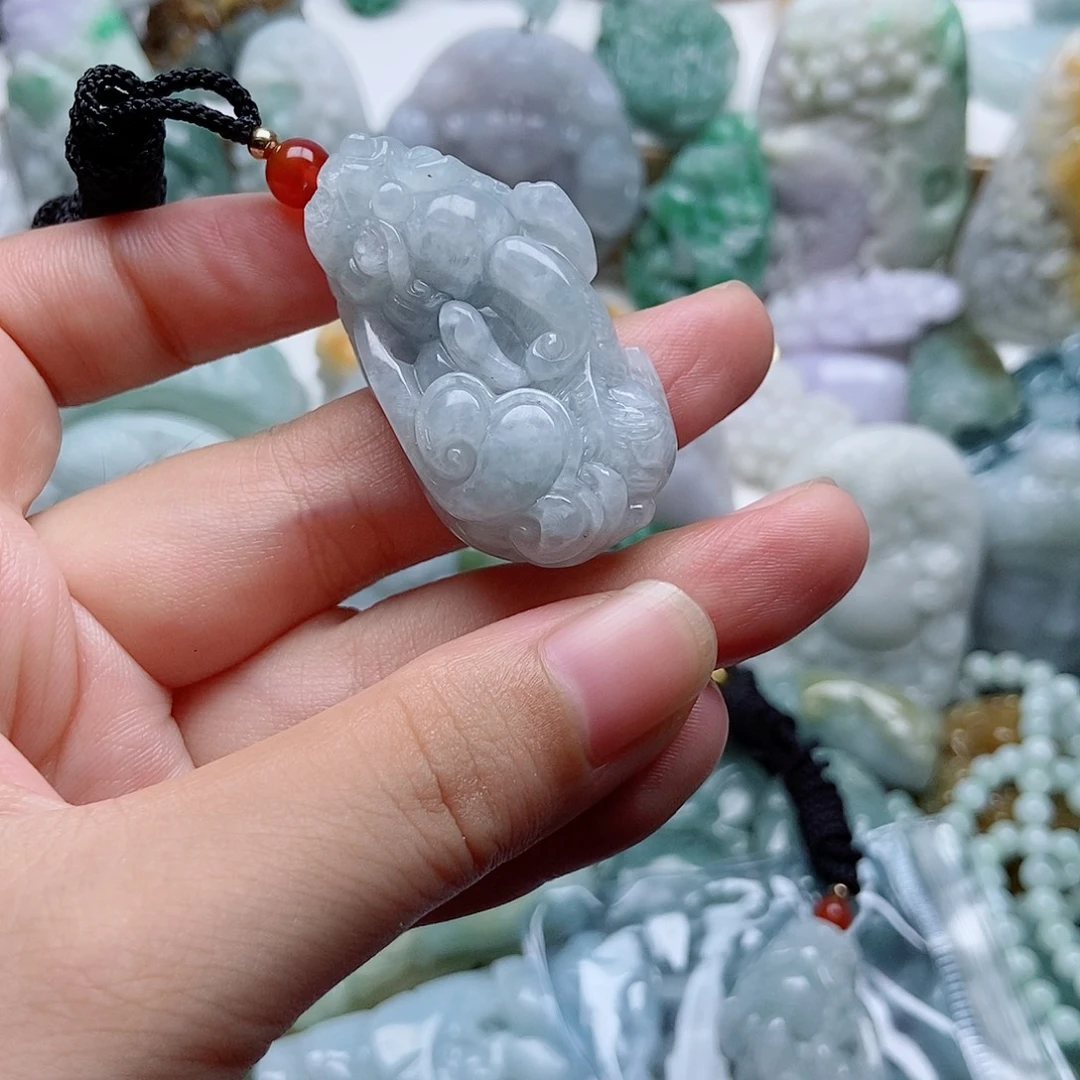 吊坠(不含链)未镶嵌翡翠1
