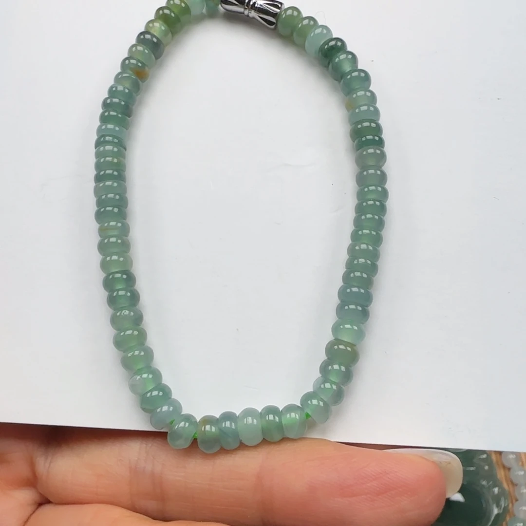 未镶嵌手链翡翠手串