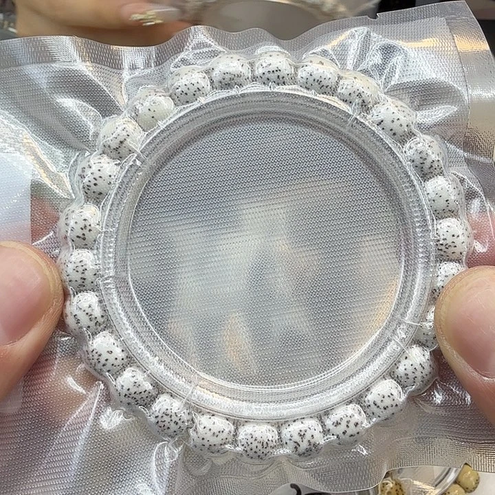 星月菩提手串32入门原脂白星月菩提单圈9×8