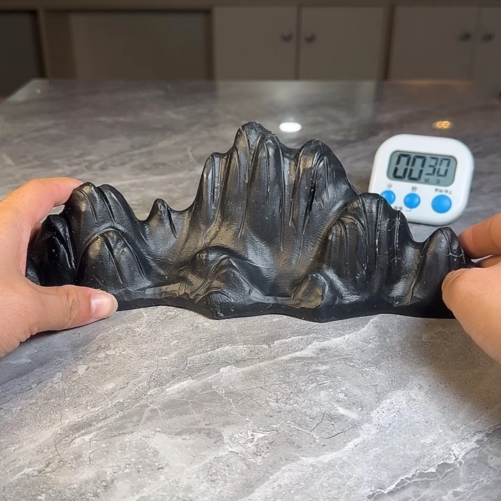 文***林奇石茶宠鱼缸文房摆件